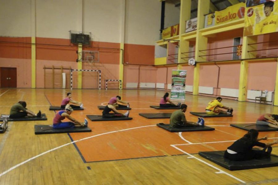 Yoga at Urban Boot Camp Macedonia