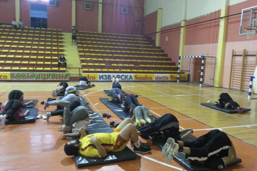 Yoga at Urban Boot Camp Macedonia