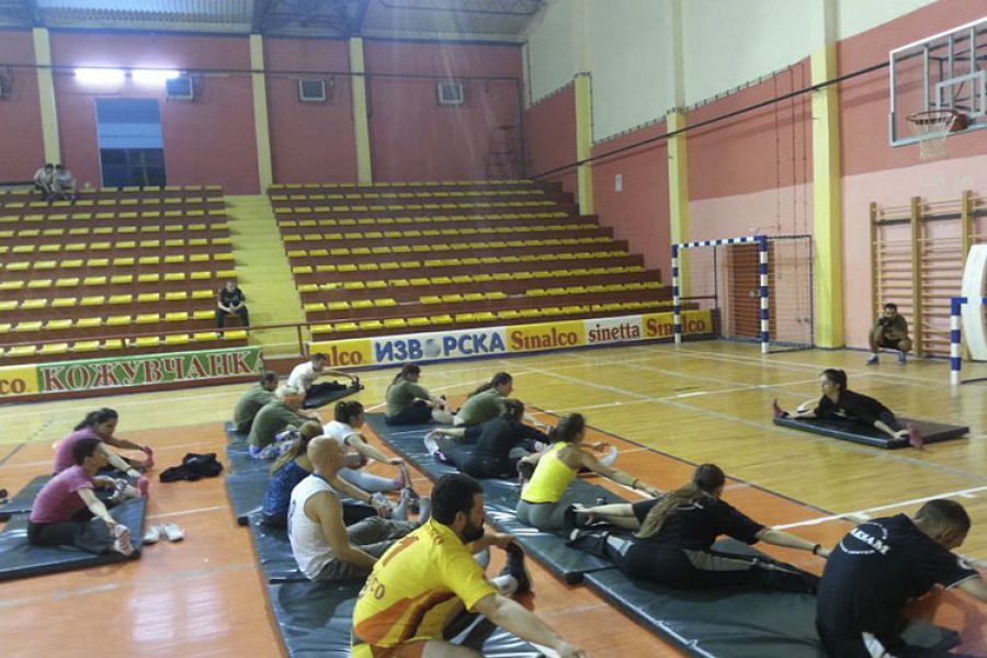 Yoga at Urban Boot Camp Macedonia