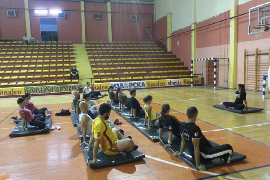 Yoga at Urban Boot Camp Macedonia