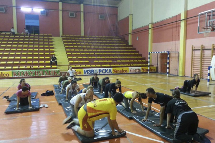 Yoga at Urban Boot Camp Macedonia