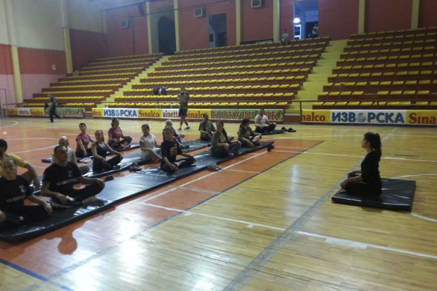 Yoga at Urban Boot Camp Macedonia
