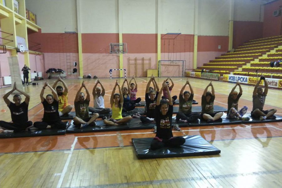 Yoga at Urban Boot Camp Macedonia